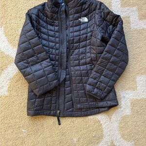 The North Face Kids Black Quilted Puffer Jacket